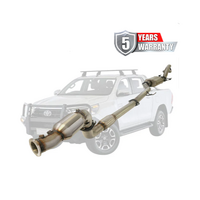 PERFORM-EX 3" TURBO BACK STAINLESS STEEL CAT/MUFFLER EXHAUST SYSTEM FITS TOYOTA HILUX GUN126R 2.8L 4CYL 2015-ON
