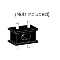 TOYOTA LANDCRUISER EXHAUST RUBBER MOUNT (TYB202)