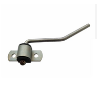 UNIVERSAL EXHAUST SWIVEL BRACKET 2 HOLES 10MM ROD (ZINC PLATED)