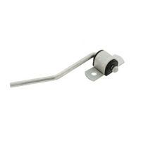 UNIVERSAL EXHAUST SWIVEL BRACKET 2 HOLES 10MM ROD (304 STAINLESS STEEL)
