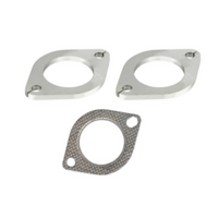 3.5" (89MM) X 2 BOLT FLANGE PLATE KIT (STAINLESS STEEL)