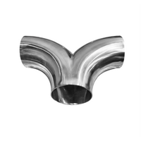 PERFORM-EX 3.5" (89MM) 304 STAINLESS STEEL Y-PIPE (YP350-304TB)