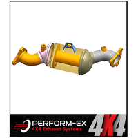 DPF DELETE DUMMY VERSION FITS TOYOTA LANDCRUISER VDJ200R 4.5L V8 2016-2021 (DPF1545PO-KIT)