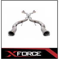 XFORCE TWIN 3" 409 STAINLESS STEEL CATBACK EXHAUST SYSTEM WITH VAREX REAR MUFFLERS FITS HOLDEN COMMODORE VE/VF UTE V8