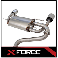 XFORCE 2.5" STAINLESS STEEL CATBACK EXHAUST SYSTEM FITS SUBARU BRZ ZC 1/2012-9/2021