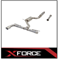 XFORCE CAT BACK EXHAUST SYSTEM FITS VOLKSWAGEN GOLF TSI 1.4L MK7 MK7.5 MK8 4/2013-ON (ESVW01CS)