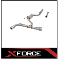 XFORCE CAT BACK EXHAUST SYSTEM WITH VAREX FITS VOLKSWAGEN GOLF TSI 1.4L MK7 MK7.5 MK8 4/2013-ON (ESVW01VKCS)