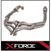 XFORCE 409 STAINLESS STEEL TRI Y HEADERS 1 5/8" & HIGH FLOW 2.5" METALLIC CATS FITS HOLDEN COMMODORE VT VU VX VY VZ 5.7L 6.0L SEDAN/WAGON/UTE