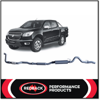 REDBACK 3" 409 STAINLESS STEEL TURBO BACK EXHAUST SYSTEM FITS HOLDEN COLORADO RG 2.8L 6/2012-8/2016