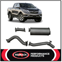 REDBACK 4X4 3" STAINLESS STEEL DPF BACK EXHAUST SYSTEM FITS MAZDA BT-50 UR 3.2L 7/2016-9/2020