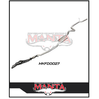 MANTA ENGINE BACK EXHAUST SYSTEM FITS FORD FAIRLANE NF NL 4.0L 6CYL (MKFD0027)