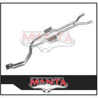 MANTA 2.5" DUAL CATBACK EXHAUST SYSTEM FITS FORD FALCON AU 5.0L V8 IRS SEDAN (MKFD0064)