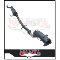 MANTA 3" TURBO BACK EXHAUST SYSTEM WITH CAT/MUFFLER FITS MITSUBISHI PAJERO SPORT QE QF QG 2.4L 4N15 4CYL 2015-2024 (MKMI0036)