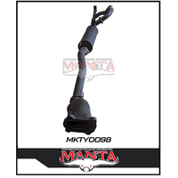 MANTA 3" TURBO BACK EXHAUST SYSTEM FITS TOYOTA LANDCRUISER HZJ105R 4.2L 1HZ WITH CT26 TURBO 1998-2007 (MKTY0088)