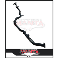 MANTA 3" DPF BACK EXHAUST SYSTEM FITS TOYOTA LANDCRUISER GDJ79R 2.8L 4CYL 10/2023-ON (MKTY0400)