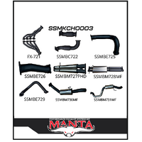 MANTA ENGINE BACK EXHAUST SYSTEM KIT FITS CHEVROLET SILVERADO 1500 ZR1 6.2L V8 (SSMKCH0003)