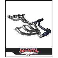 MANTA CERAMIC EXTRACTORS CATS & Y-PIPE KIT FITS CHEVROLET SILVERADO 1500 ZR1 ZR2 6.2L V8 (SSMKCH0007)