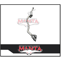 MANTA 3" CAT BACK EXHAUST SYSTEM FITS FORD F150 3.5L V6 SWB & LWB 2023-ON (SSMKFD0333)