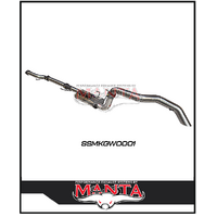 MANTA 3" STAINLESS STEEL CAT BACK EXHAUST SYSTEM FITS GWM TANK 300 2.0L 4CYL 2023-ON (SSMKGW0001)