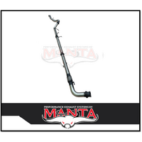 MANTA 3" STAINLESS STEEL DPF BACK EXHAUST SYSTEM FITS GWM CANNON NPW UTE 2.0L TD 2020-2025 (SSMKGW0002)