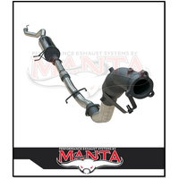 MANTA 3" TURBO BACK EXHAUST SYSTEM WITH CAT/MUFFLER FITS MITSUBISHI PAJERO SPORT QE QF QG 2.4L 4N15 4CYL 2015-2024 (SSMKMI0036)
