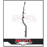 MANTA 3" TURBO BACK EXHAUST SYSTEM WITH NO CAT/NO MUFFLER FITS MITSUBISHI PAJERO SPORT QE QF QG 2.4L 4N15 4CYL 2015-2024 (SSMKMI0037)