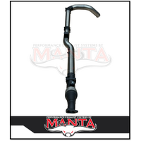 MANTA 4" TURBO BACK SIDE-EXIT EXHAUST SYSTEM WITH NO CAT FITS TOYOTA LANDCRUISER VDJ79R 4.5L V8 SINGLE CAB 2016-2025 (SSMKTY0389)
