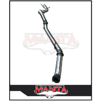 MANTA STAINLESS STEEL 4" DPF BACK EXHAUST SYSTEM FITS TOYOTA PRADO GDJ251R 2.8L TD 6/2024-ON (SSMKTY0500)