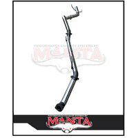 MANTA STAINLESS STEEL 3" DPF BACK EXHAUST SYSTEM FITS TOYOTA PRADO GDJ251R 2.8L TD 6/2024-ON (SSMKTY0501)