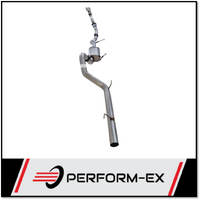 PERFORM-EX 3" STAINLESS STEEL NO CAT/MUFFLER TURBO BACK EXHAUST SYSTEM FITS TOYOTA LANDCRUISER HDJ100R 4.2L TD 2000-2007