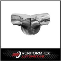 PERFORM-EX 4" (101MM) 304 STAINLESS STEEL Y-PIPE (YP400-304TB)