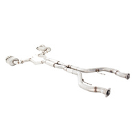 HOLDEN COMMODORE VE/VF SEDAN/WAGON SS/SV6 TWIN 3" XFORCE 409 STAINLESS STEEL CATBACK EXHAUST SYSTEM