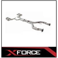 XFORCE TWIN 3" 409 STAINLESS STEEL CATBACK EXHAUST SYSTEM FITS HOLDEN COMMODORE VE/VF UTE SS/SV6 (E4-VF73UTE-CBS)