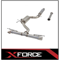 XFORCE CAT BACK EXHAUST SYSTEM WITH VAREX FITS VOLKSWAGEN GOLF TSI 1.4L MK7 MK7.5 MK8 4/2013-ON (ESVW01VKCS)