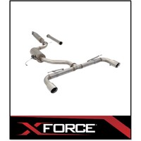 XFORCE 304 STAINLESS STEEL CAT BACK EXHAUST SYSTEM FITS VOLKSWAGEN GOLF GTi MK7 MK7.5 MK8 2013-ON