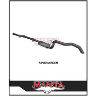 MANTA 3" CAT BACK EXHAUST SYSTEM FITS GWM TANK 300 2.0L 4CYL 2023-ON (MKGW0001)