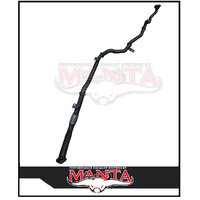 MANTA 3" DPF BACK EXHAUST SYSTEM FITS TOYOTA LANDCRUISER GDJ79R 2.8L 4CYL 10/2023-ON (MKTY0400)