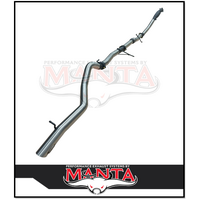 MANTA 3" TURBO BACK EXHAUST SYSTEM WITH CAT/NO MUFFLER FITS MITSUBISHI PAJERO SPORT QE QF QG 2.4L 4N15 4CYL 2015-2024 (SSMKMI0034)