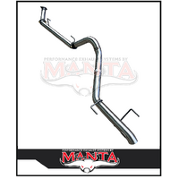 MANTA STAINLESS STEEL 3" DPF BACK EXHAUST SYSTEM FITS TOYOTA PRADO GDJ251R 2.8L TD 6/2024-ON (SSMKTY0501)