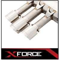 XFORCE 3" STAINLESS STEEL VAREX CATBACK EXHAUST SYSTEM FITS HONDA CIVIC FK8 TYPE R 9/2017-2021 (ESHCR17VKCS)