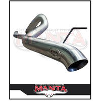 MANTA STAINLESS STEEL 4" DPF BACK EXHAUST SYSTEM FITS TOYOTA PRADO GDJ251R 2.8L TD 6/2024-ON (SSMKTY0500)