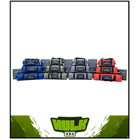 HULK 4X4 RED HYDRO BAG - 40L (HU9970)