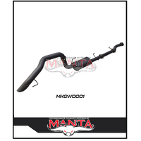MANTA 3" CAT BACK EXHAUST SYSTEM FITS GWM TANK 300 2.0L 4CYL 2023-ON (MKGW0001)