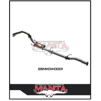 MANTA 3" STAINLESS STEEL CAT BACK EXHAUST SYSTEM FITS GWM TANK 300 2.0L 4CYL 2023-ON (SSMKGW0001)