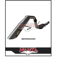MANTA 3" STAINLESS STEEL CAT BACK EXHAUST SYSTEM FITS GWM TANK 300 2.0L 4CYL 2023-ON (SSMKGW0001)