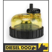 DIESEL DOG PLASTIC BOWL WITH DRAIN (24924)