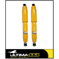 ULTIMA 4X4 NITRO GAS HEAVY DUTY REAR SHOCKS FITS NISSAN PATROL MQ MK 6/80-12/87