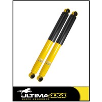 ULTIMA 4X4 HEAVY DUTY RAISED REAR SHOCKS FITS TOYOTA LANDCRUISER VDJ76R 1/07-ON