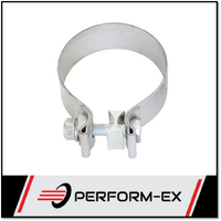2" (51MM) ALUMINISED EXHAUST PIPE CLAMP - ACCUSEAL SINGLE BOLT