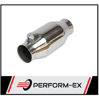 UNIVERSAL HIGH FLOW METALLIC CAT CONVERTER - 3" (76MM) 100 CPSI (B1T300MBR)